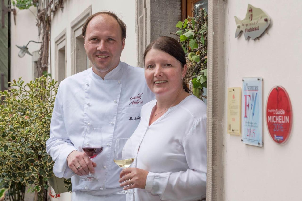 Gutshof Andres Hotel Kirchlauter Bagian luar foto