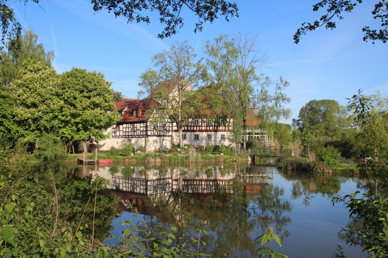 Gutshof Andres Hotel Kirchlauter Bagian luar foto
