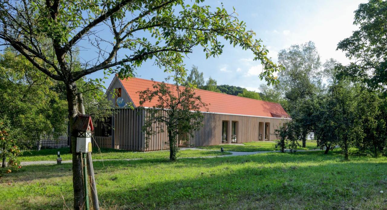 Gutshof Andres Hotel Kirchlauter Bagian luar foto