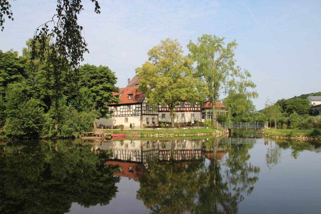 Gutshof Andres Hotel Kirchlauter Bagian luar foto