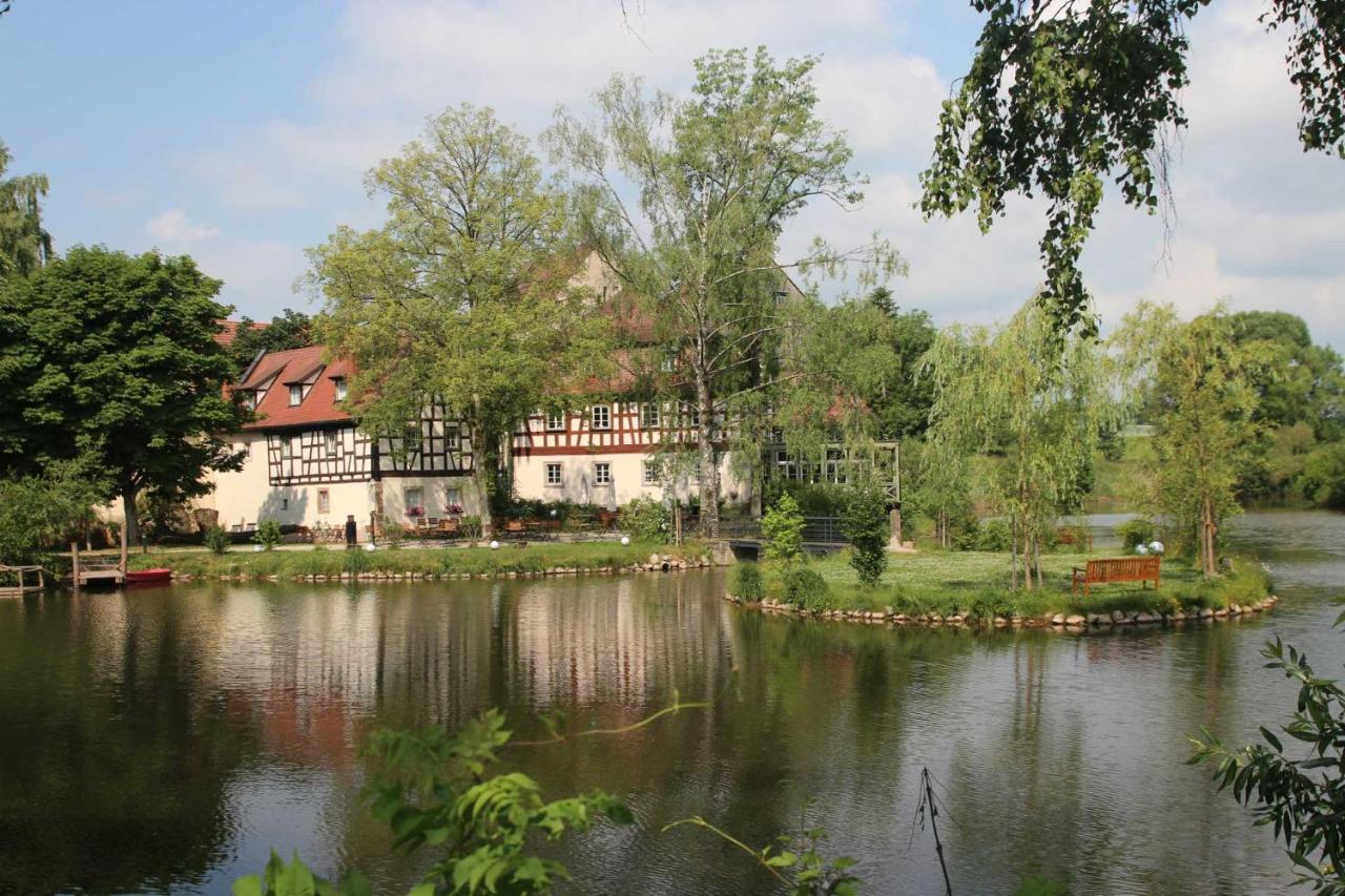 Gutshof Andres Hotel Kirchlauter Bagian luar foto