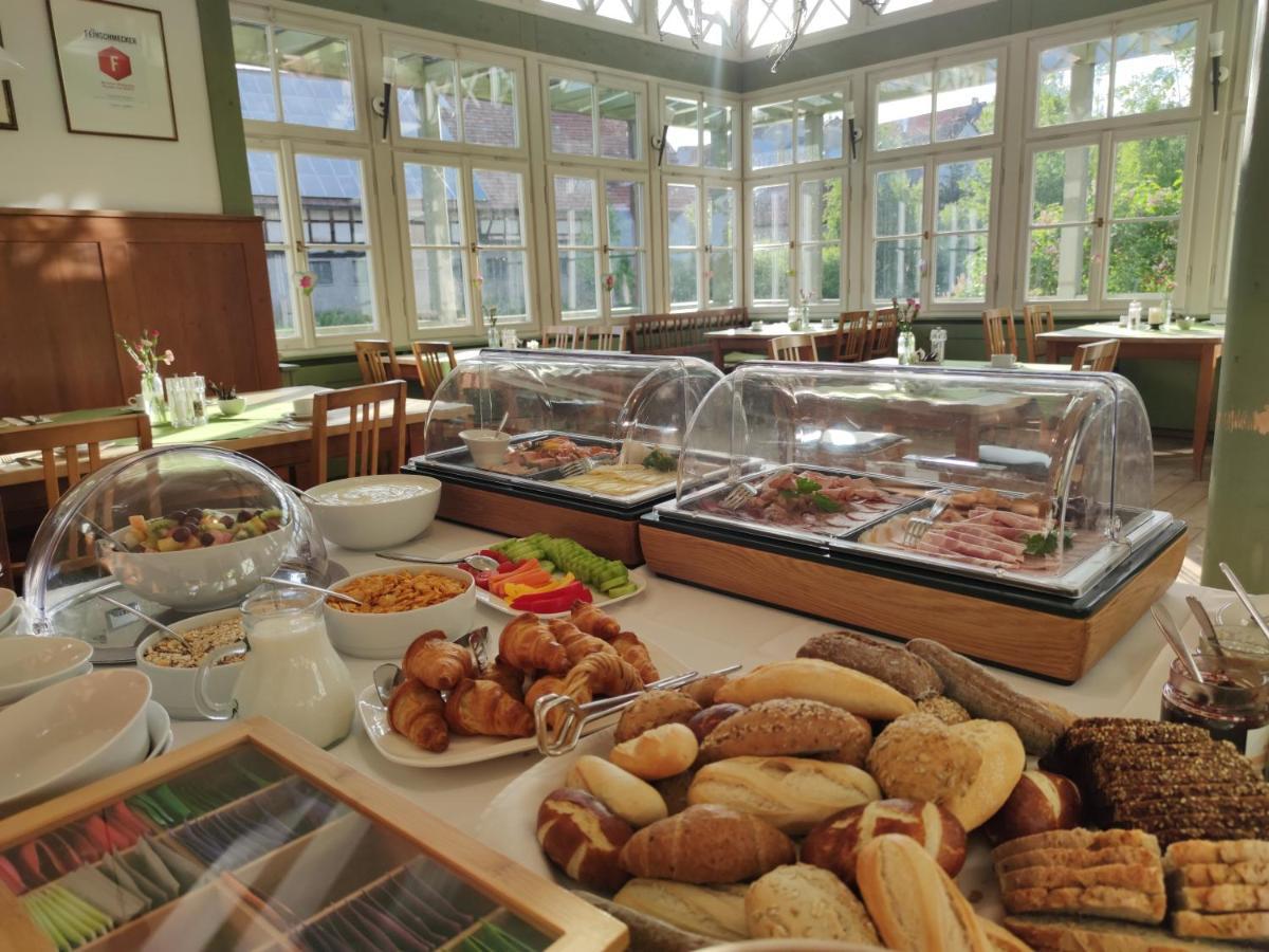 Gutshof Andres Hotel Kirchlauter Bagian luar foto