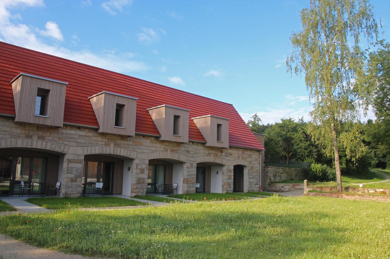 Gutshof Andres Hotel Kirchlauter Bagian luar foto