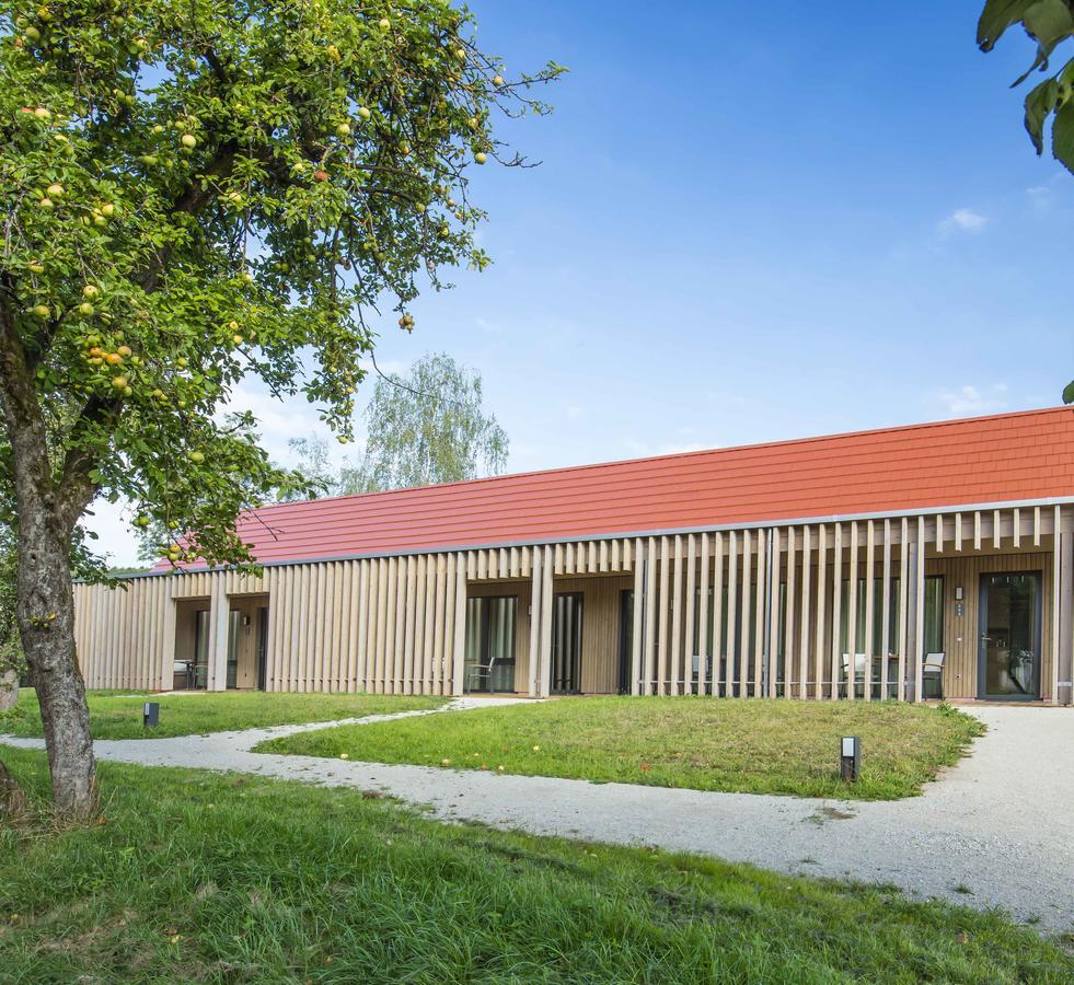 Gutshof Andres Hotel Kirchlauter Bagian luar foto