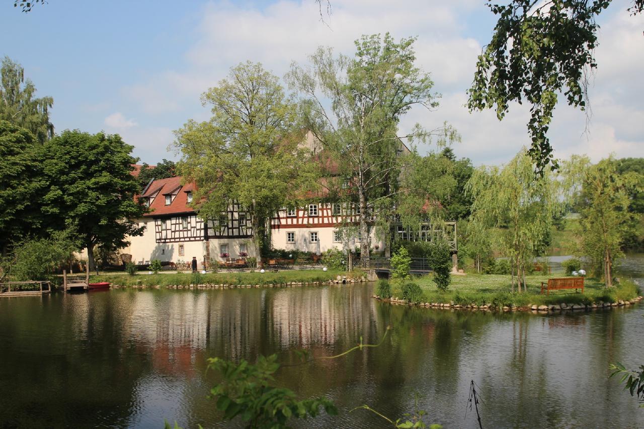 Gutshof Andres Hotel Kirchlauter Bagian luar foto
